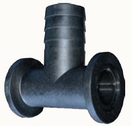 QF100 Tee QF100 x QF100 x 1" HB