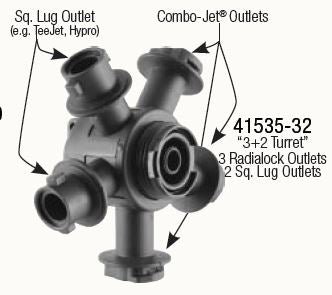 Wilger 5-way Turret 3/2