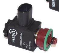Solenoid PP 3P20 Black O-ring J-12V=5W No Nut (Wilger)
