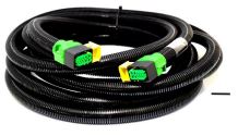 BQS12.1R, detection sensor harness adapt.cable Quadro,10 mtr