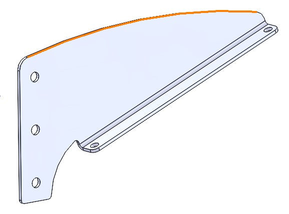 Universal Sensor Brkt 21deg. RHS