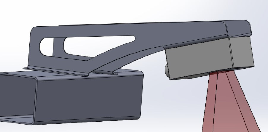 5" Box Sensor Brkt - L