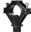 Wilger 1" Single Body square lug