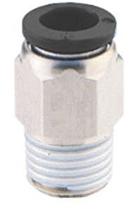 Air Coupling 1/4" Tube to 1/4" NPT