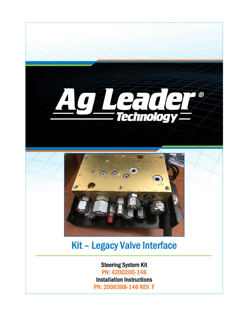 STEERCOMMAND Z2 - HYD KIT - LEGACY VALVE CONVERSION