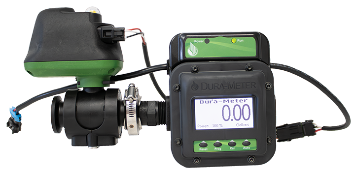 Dura-Meter w/ Auto-Batch connector/cable for EVX Valve 12V (Viton)