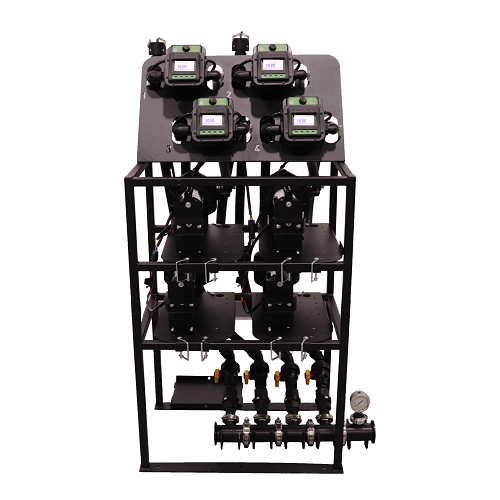 Dura - 3” Plumbed AB Direct Inject System 12V Viton 4 pump **Fully Assembled**