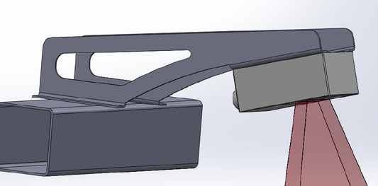 5" Box Sensor Brkt - R