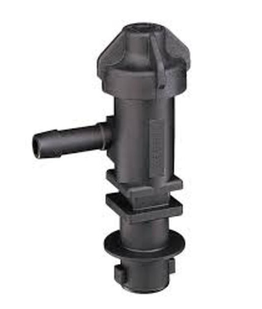 TeeJet 1/2" Hose ID Single Hose Barb Nozzle Body for Dry Booms