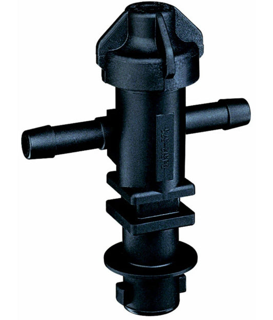 TeeJet 1/2" Hose ID Through Hose Barb Nozzle Body for Dry Booms