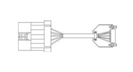 GPS Adapter - Case AFS to GPS2000 - 9 pin only