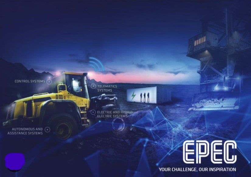 EPEC 3610 control unit, RS232, ISOBUS