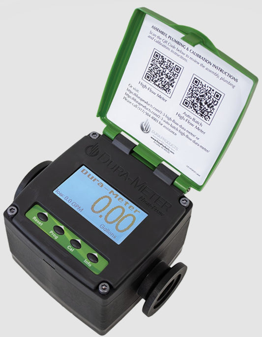 Dura - 1" High-Flow Dura Meter (Viton)